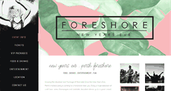 Desktop Screenshot of nyeontheforeshore.com.au